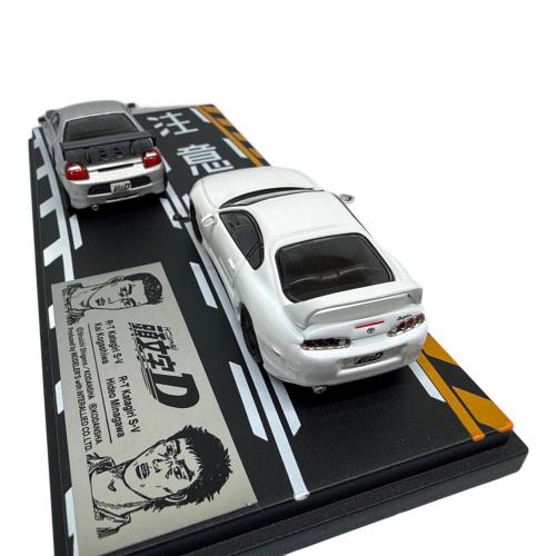 MODELEER'S 頭文字D セットVol.5 小柏カイMR-S & 皆川英雄スープラ モデルカー