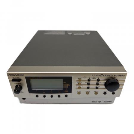 Roland SC-8850 音源モジュール　中古　動作確認済　説明書ケーブル付 音源モジュール サウンドコントロール SC-8850 ROLAND (ローランド