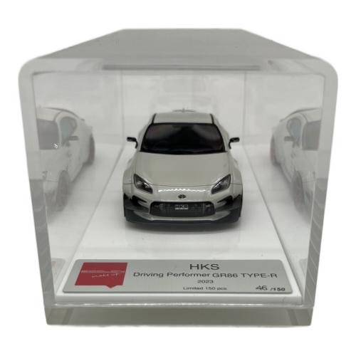 EIDOLON (アイドロン) HKS Driving Performer GR86 Type-R Pearl White Limited 150pcs モデルカー EM732