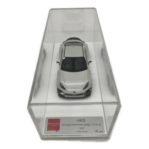 EIDOLON (アイドロン) HKS Driving Performer GR86 Type-R Pearl White Limited 150pcs モデルカー EM732