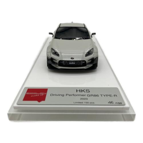 EIDOLON (アイドロン) HKS Driving Performer GR86 Type-R Pearl White Limited 150pcs モデルカー EM732