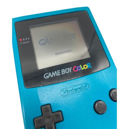 Nintendo (ニンテンドー) GAMEBOY COLOR CGB-001 画面ヤケ・背面シール欠損・電池カバー破損