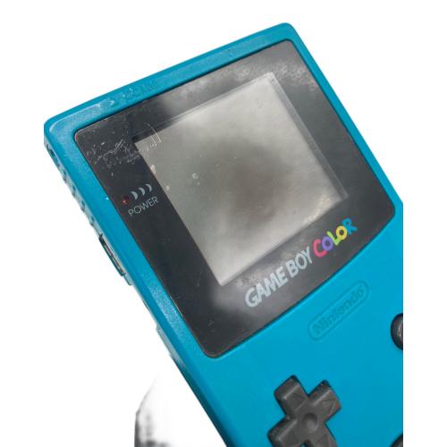 Nintendo (ニンテンドー) GAMEBOY COLOR CGB-001 画面ヤケ・背面シール欠損・電池カバー破損