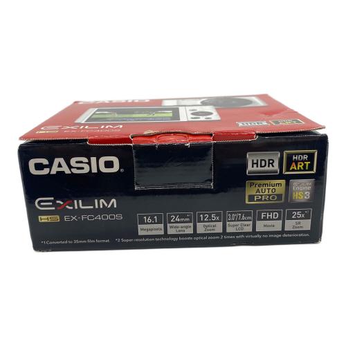 CASIO (カシオ) コンパクトデジタルカメラ EX-FC400S