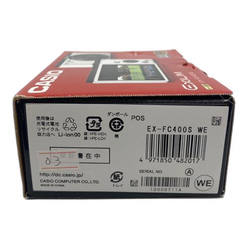 CASIO (カシオ) コンパクトデジタルカメラ EX-FC400S