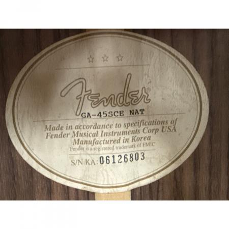 FENDER (フェンダー) エレアコギター GA-45SCE｜トレファクONLINE