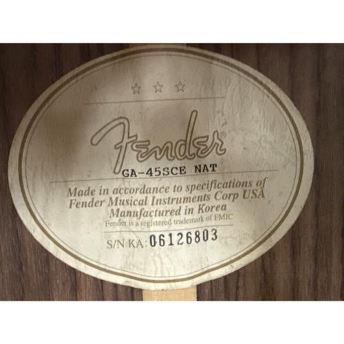 FENDER (フェンダー) エレアコギター GA-45SCE