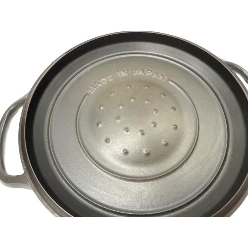 VERMICULAR (バーミキュラ) 鋳物ホーロー鍋 PT23B-GY グレー RICE POT