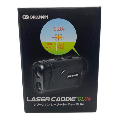GREENON (グリーンオン) ゴルフ距離測定器 GL04 ブラック レーザーキャディー