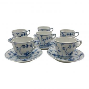 ROYAL COPENHAGEN (ロイヤル・コペンハーゲン) カップ&ソーサー ブルーフルーテッド・プレイン