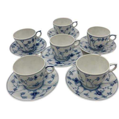 ROYAL COPENHAGEN (ロイヤル・コペンハーゲン) カップ&ソーサー ブルーフルーテッド・プレイン