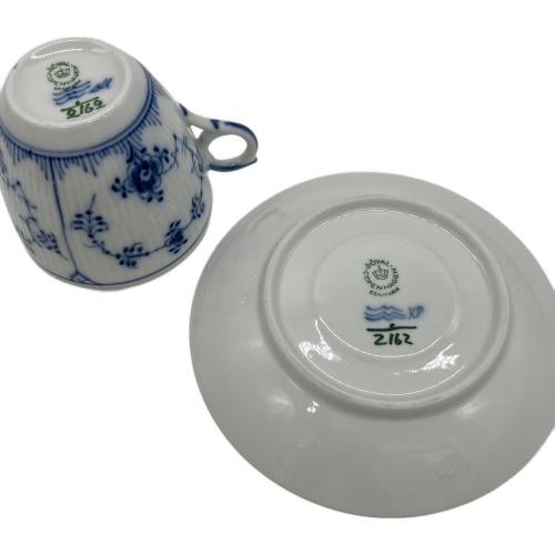 ROYAL COPENHAGEN (ロイヤル・コペンハーゲン) カップ&ソーサー ブルーフルーテッド・プレイン