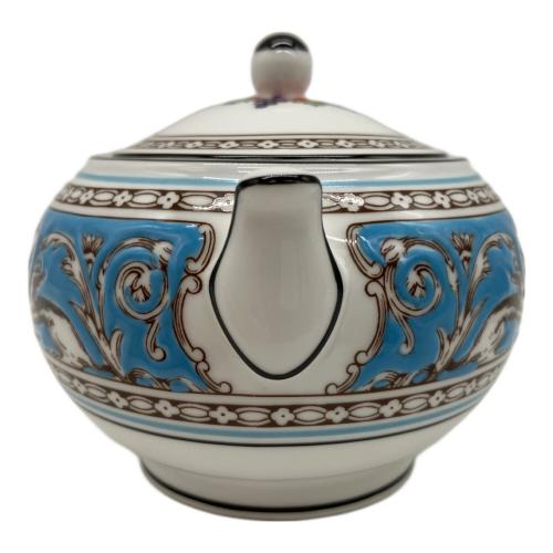 Wedgwood (ウェッジウッド) シュガーポット＆クリーマーセット フロレンティーン・ターコイズ