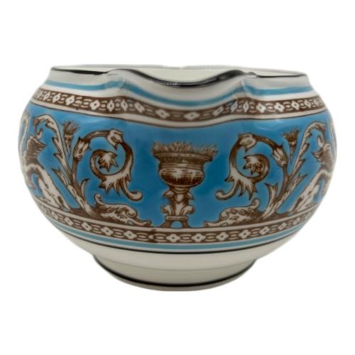 Wedgwood (ウェッジウッド) シュガーポット＆クリーマーセット フロレンティーン・ターコイズ