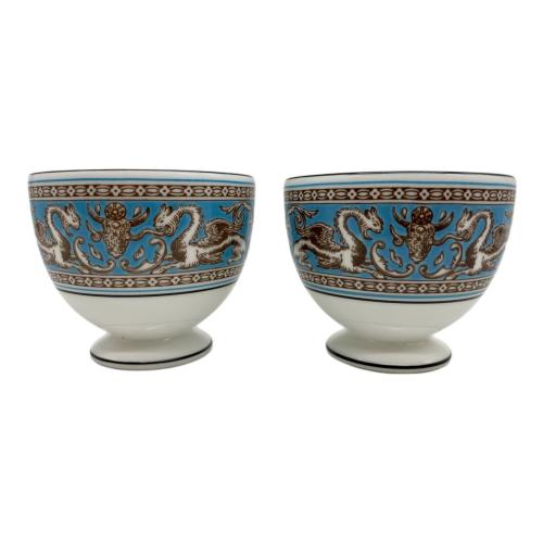 Wedgwood (ウェッジウッド) カップ&ソーサー ▲ フロレンティーン・ターコイズ