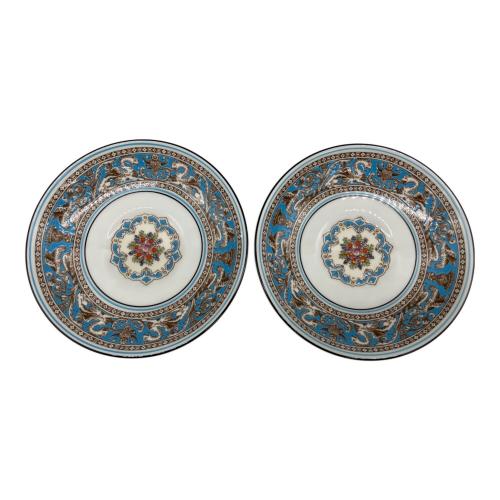 Wedgwood (ウェッジウッド) カップ&ソーサー ▲ フロレンティーン・ターコイズ