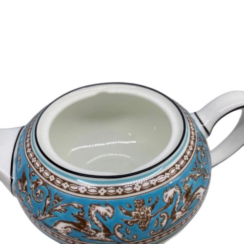 Wedgwood (ウェッジウッド) ティーポット フロレンティーン・ターコイズ