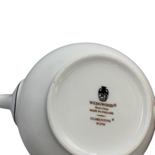 Wedgwood (ウェッジウッド) ティーポット フロレンティーン・ターコイズ