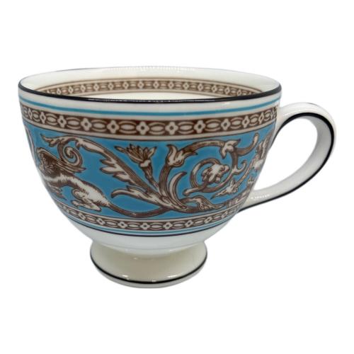 Wedgwood (ウェッジウッド) カップ&ソーサー ▲ フロレンティーン・ターコイズ