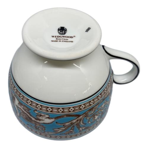 Wedgwood (ウェッジウッド) カップ&ソーサー ▲ フロレンティーン・ターコイズ