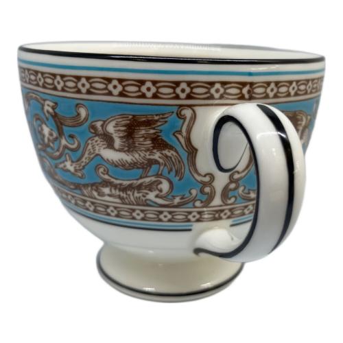 Wedgwood (ウェッジウッド) カップ&ソーサー ▲ フロレンティーン・ターコイズ
