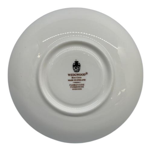 Wedgwood (ウェッジウッド) カップ&ソーサー ▲ フロレンティーン・ターコイズ