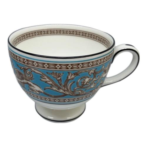 Wedgwood (ウェッジウッド) カップ&ソーサー ▲ フロレンティーン・ターコイズ