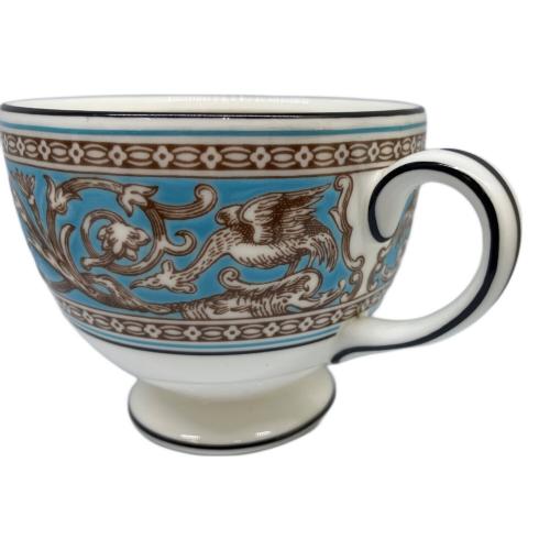 Wedgwood (ウェッジウッド) カップ&ソーサー ▲ フロレンティーン・ターコイズ
