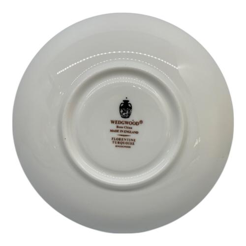 Wedgwood (ウェッジウッド) カップ&ソーサー ▲ フロレンティーン・ターコイズ
