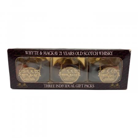 WHYTE&Mackay (WHYTE＆MACKAY) スコッチウィスキー 21年 50ml×3本 50ml 