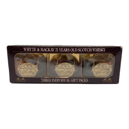 WHYTE&Mackay (WHYTE＆MACKAY) スコッチウィスキー 21年 50ml×3本 50ml