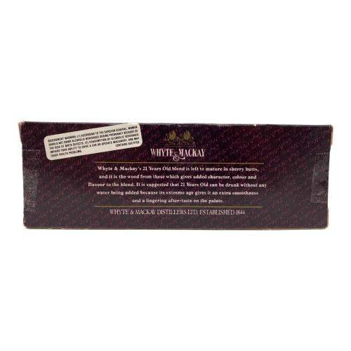 WHYTE&Mackay (WHYTE＆MACKAY) スコッチウィスキー 21年 50ml×3本 50ml