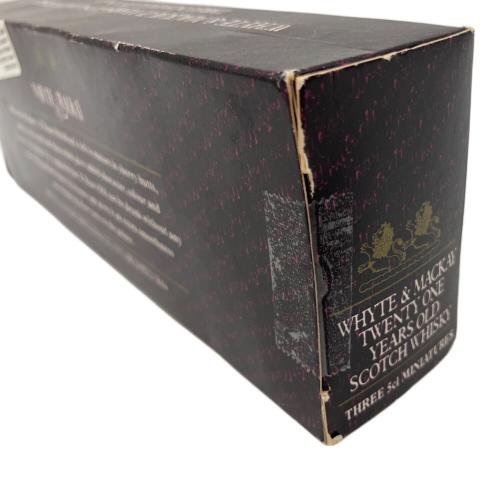 WHYTE&Mackay (WHYTE＆MACKAY) スコッチウィスキー 21年 50ml×3本 50ml