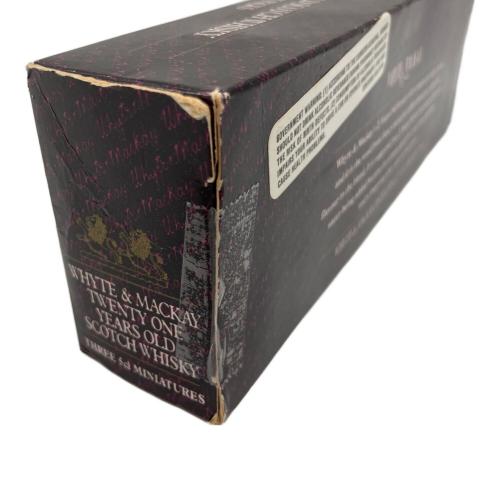 WHYTE&Mackay (WHYTE＆MACKAY) スコッチウィスキー 21年 50ml×3本 50ml