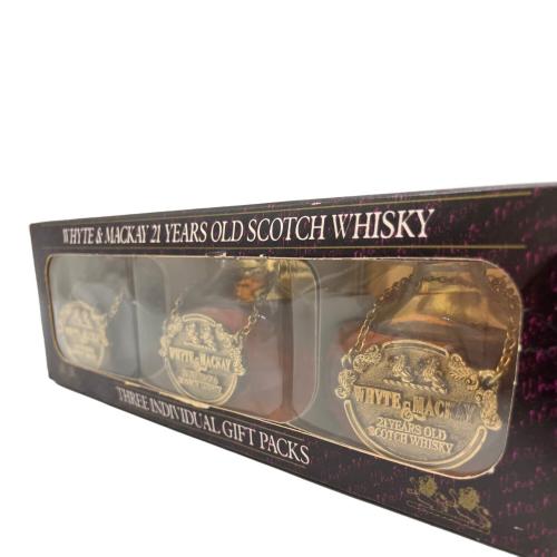 WHYTE&Mackay (WHYTE＆MACKAY) スコッチウィスキー 21年 50ml×3本 50ml