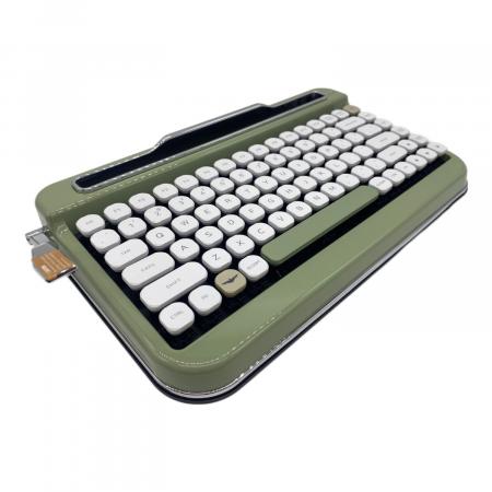 PENNA レトロタイプライター風キーボード　グリーン PENNA レトロタイプライター風キーボード キーボード PE-P-BLS-WC-B-US