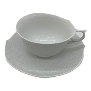 Meissen (マイセン) カップ&ソーサー 波の戯れホワイト