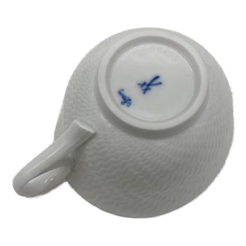 Meissen (マイセン) カップ&ソーサー 波の戯れホワイト