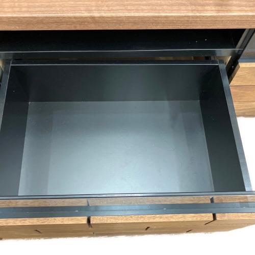 ニトリ ローボード 156CK MBR 幅156×奥行40×高さ39cm ミドルブラウン ブロリック