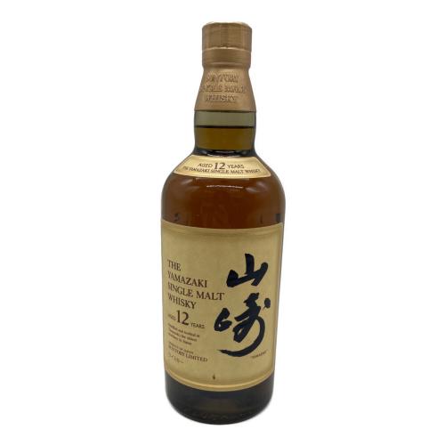 サントリー 山崎 ジャパニーズウィスキー 12年 700ml