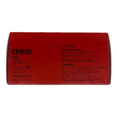 EBBRO (エブロ) 1/43 GR スープラ プロトタイプ モデルカー スーパーGT GT500 2020