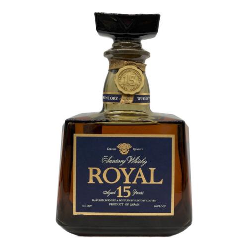 サントリー ローヤル モルト、グレーン プレミアム15年 700ml