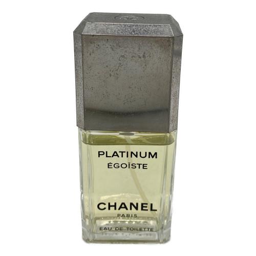 CHANEL (シャネル) オードトワレ 50ml 残量20%-50% エゴイストプラチナム