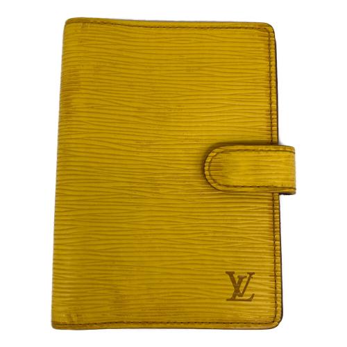 LOUIS VUITTON (ルイ ヴィトン) 手帳 R20059 イエロー エピ