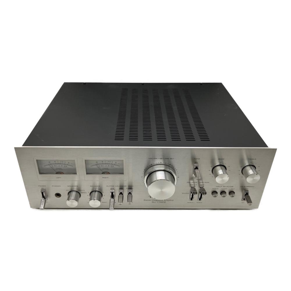 Technics (テクニクス) プリメインアンプ SU-7700Ⅱ 通電確認のみ済