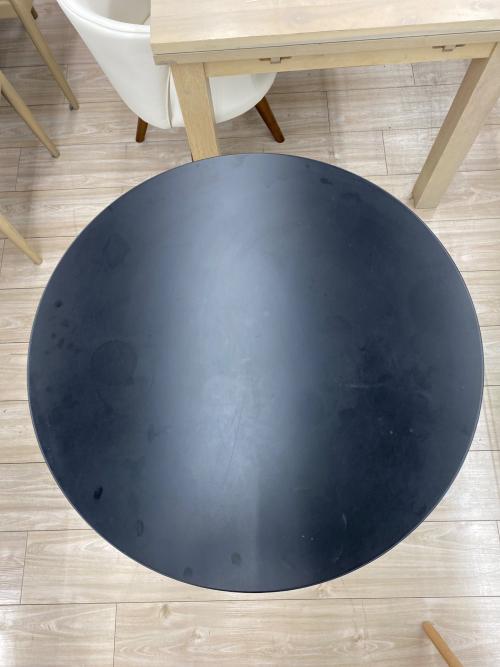 ダイニング3点セット リプロダクト品 98 ブラック×ナチュラル