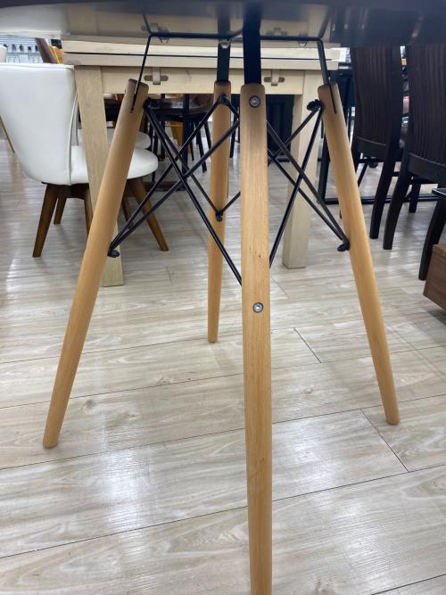 ダイニング3点セット リプロダクト品 98 ブラック×ナチュラル