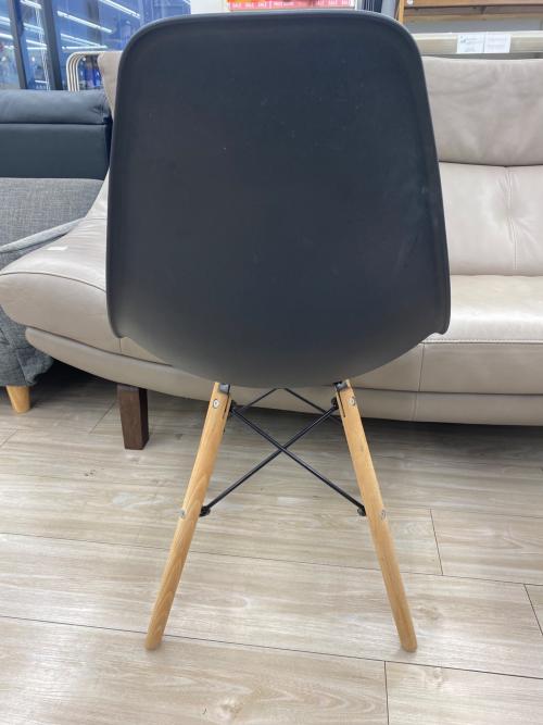 ダイニング3点セット リプロダクト品 98 ブラック×ナチュラル