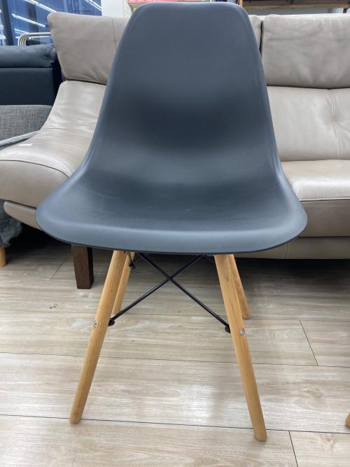 ダイニング3点セット リプロダクト品 98 ブラック×ナチュラル