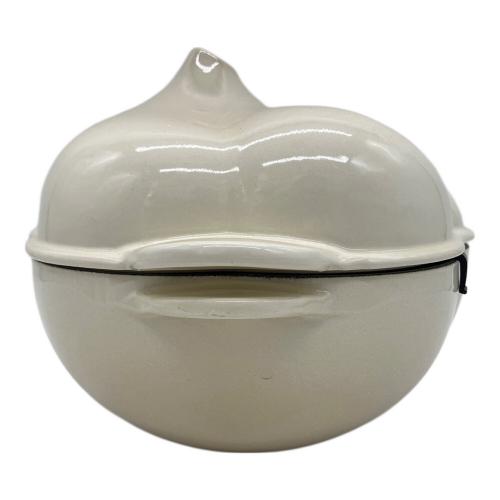 LE CREUSET (ルクルーゼ) ガーリックココット ホワイト